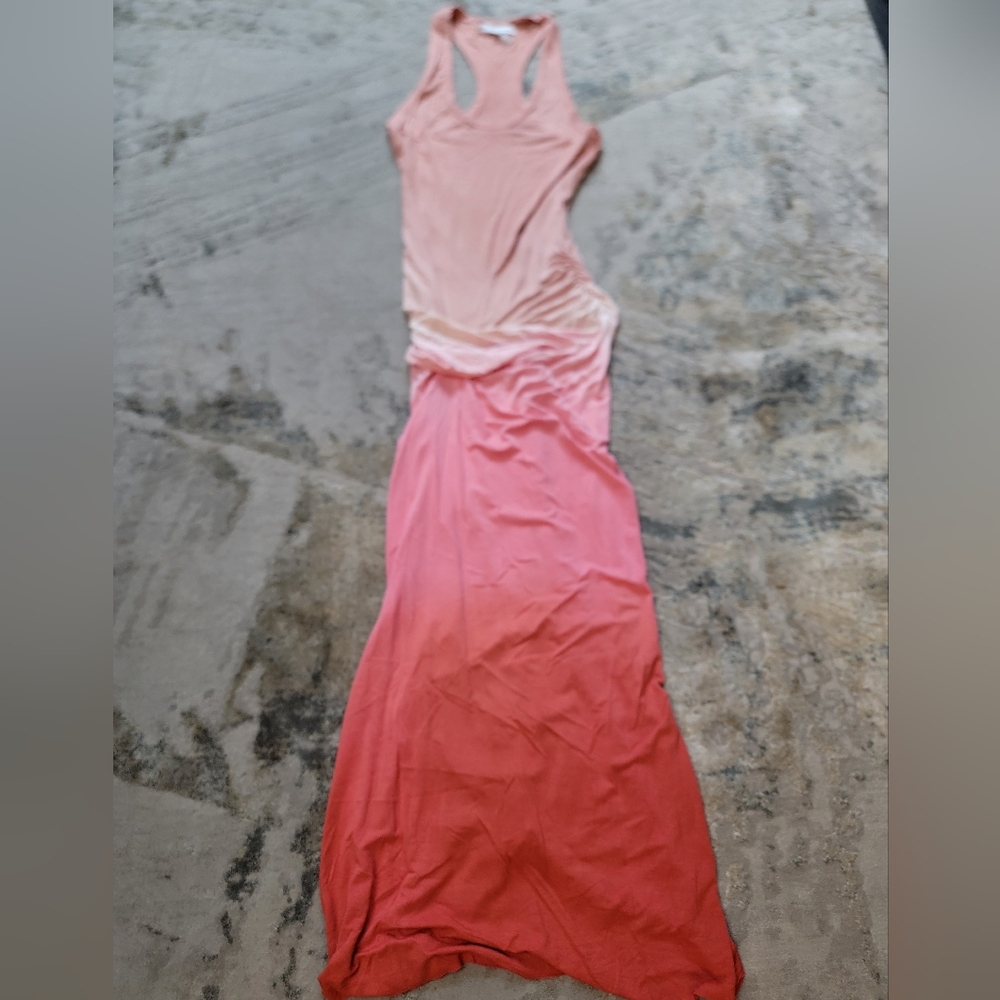 Young Fabulous & Broke Pink Ombre Maxi Dress - Picture 2 of 4